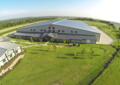 External view of a newly built manufacturing/industrial building complex 5