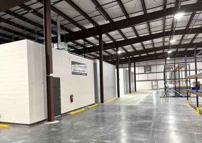 A warehouse facility