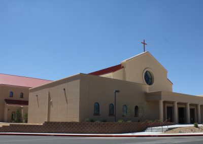 External view of a church facade