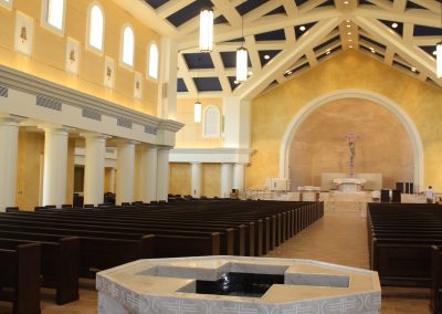 Internal view of a church sanctuary 2