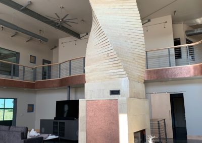 Inside of a newly constructed barndominium 2