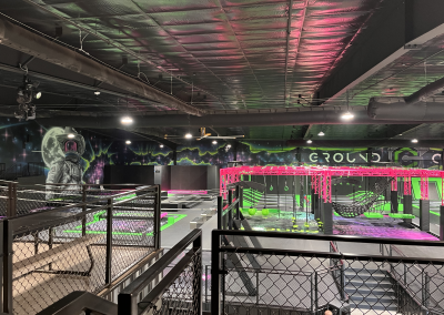 Recreational play area inside 2