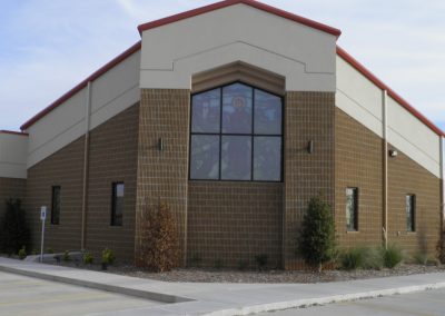 External view of a newly built church 7
