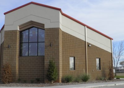 External view of a newly built church 6