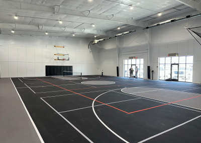 about BC Steel; view of an indoor facility