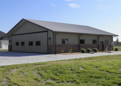Airport hanger building