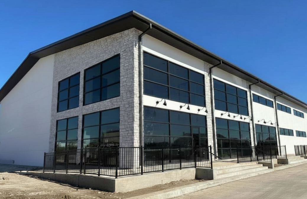 PEMB Office Building with Facade